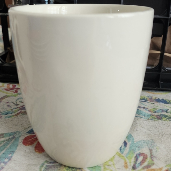 Rae Dunn White Ceramic Mug with "On Dasher" Reindeer Design - Picture 5 of 7